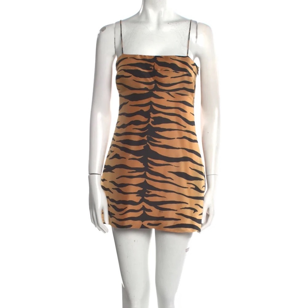 Réalisation Par Animal Print Dress